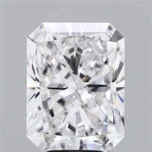 6.76 Carat Radiant Cut Lab Diamond