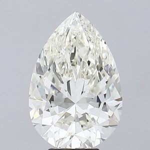 7.03 Carat Pear Cut Lab Diamond