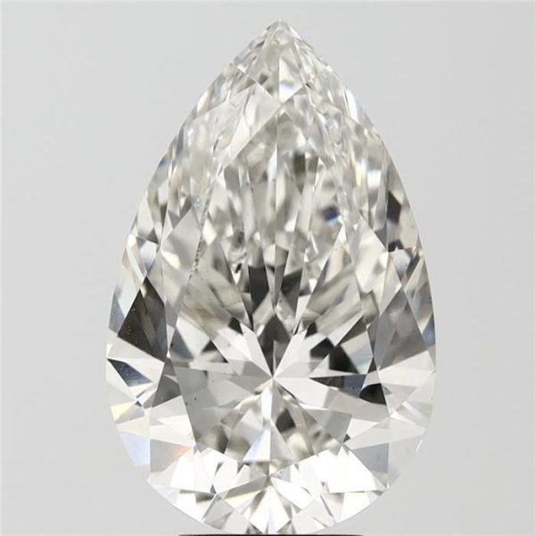 6.45 Carat Pear Cut Lab Diamond