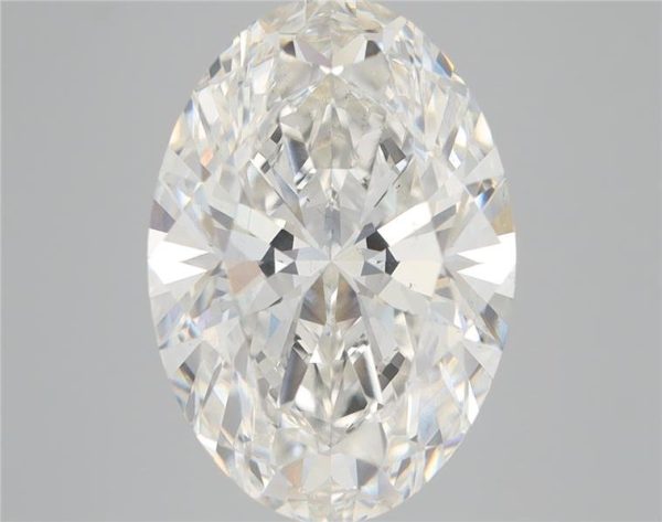 6.21 Carat Oval Cut Lab Diamond