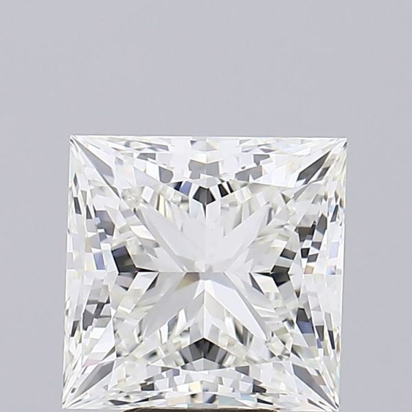 5.03 Carat Princess Cut Lab Diamond