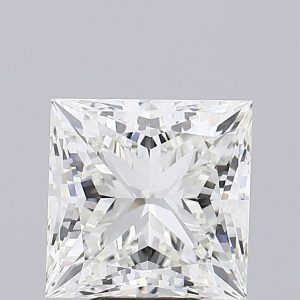 5.03 Carat Princess Cut Lab Diamond
