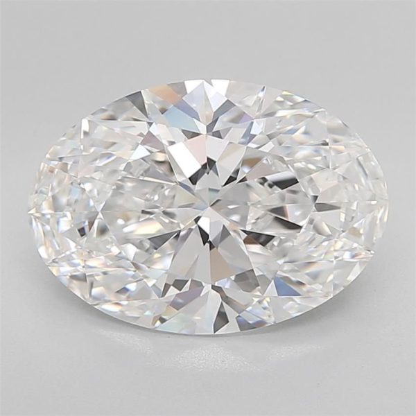 5.30 Carat Oval Cut Lab Diamond