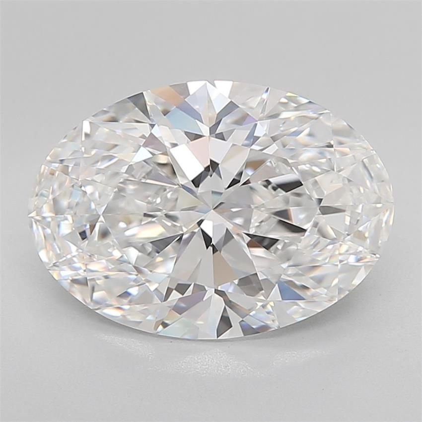 5.30 Carat Oval Cut Lab Diamond