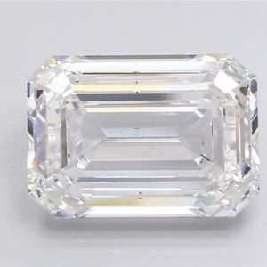 11.90 Carat Emerald Cut Lab Diamond