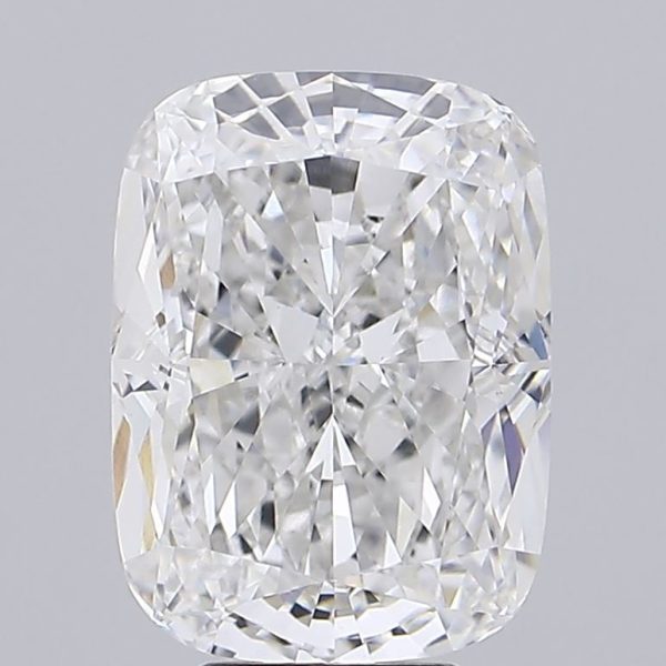 7.63 Carat Cushion Cut Lab Diamond
