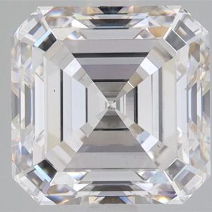 3.58 Carat Asscher Cut Lab Diamond