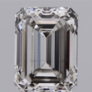 4.57 Carat Emerald Cut Lab Diamond