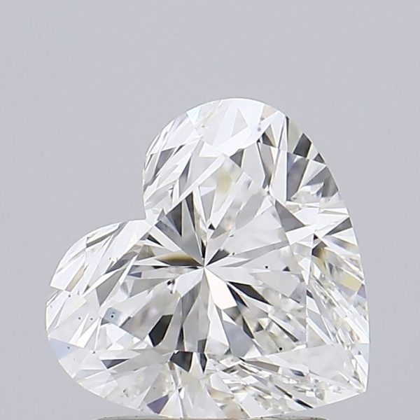 1.64 Carat Heart Cut Lab Diamond