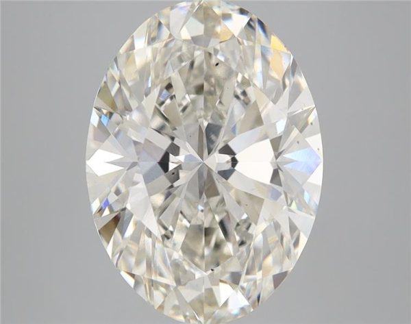 5.01 Carat Oval Cut Lab Diamond