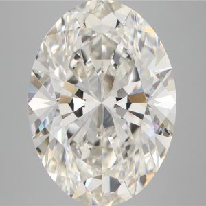 7.23 Carat Oval Cut Lab Diamond