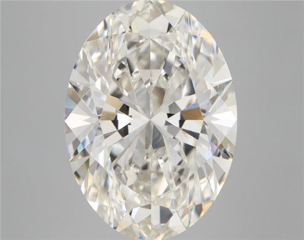 7.23 Carat Oval Cut Lab Diamond