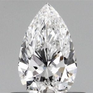 0.40 Carat Pear Cut Lab Diamond