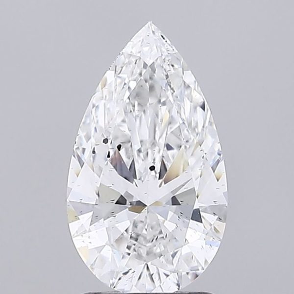 1.60 Carat Pear Cut Lab Diamond