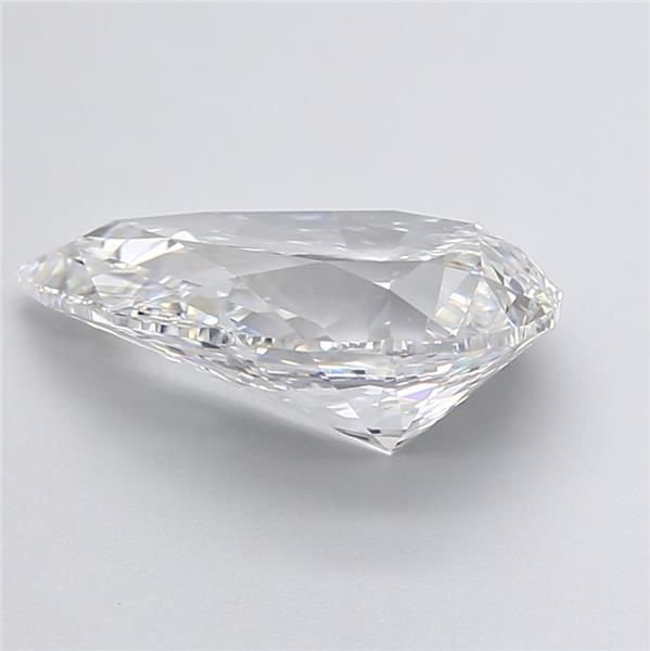 6.43 Carat Pear Cut Lab Diamond