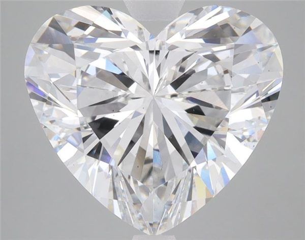 6.22 Carat Heart Cut Lab Diamond