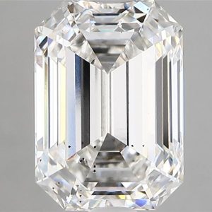 3.31 Carat Emerald Cut Lab Diamond