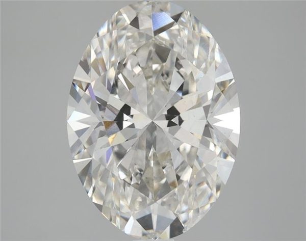 3.83 Carat Oval Cut Lab Diamond