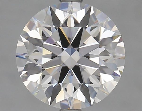 3.70 Carat Round Cut Lab Diamond
