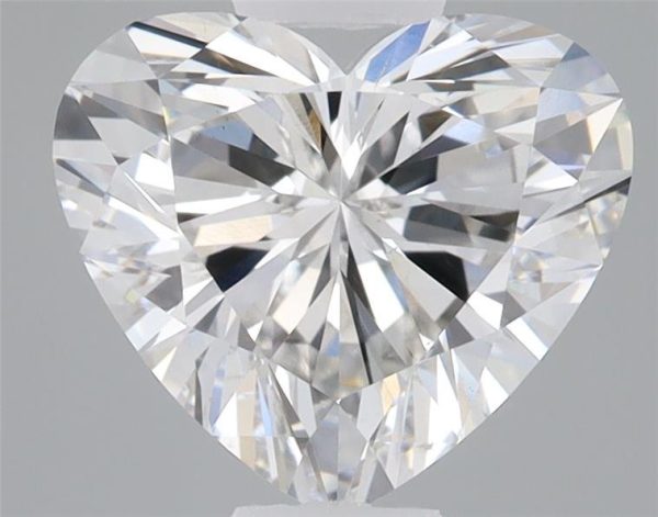 1.90 Carat Heart Cut Lab Diamond