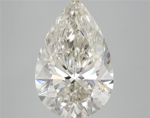 4.12 Carat Pear Cut Lab Diamond