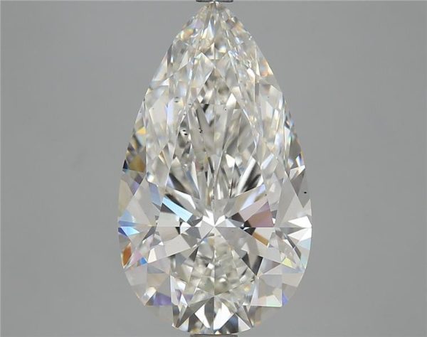 4.94 Carat Pear Cut Lab Diamond