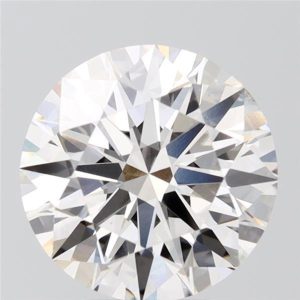 3.93 Carat Round Cut Lab Diamond