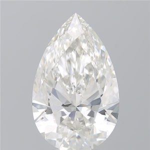 6.31 Carat Pear Cut Lab Diamond