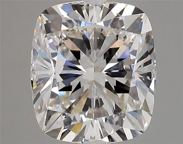 3.40 Carat Cushion Cut Lab Diamond