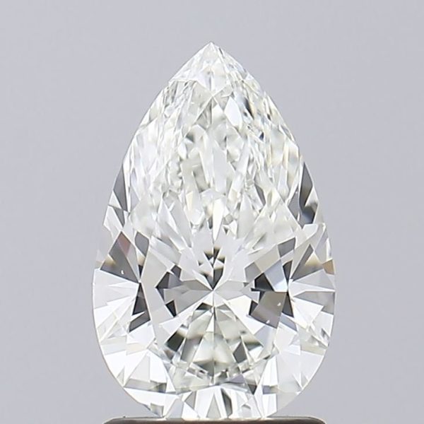 1.46 Carat Pear Cut Lab Diamond