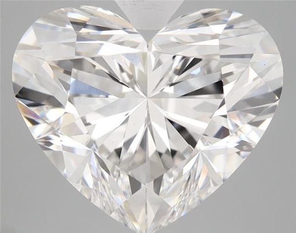 6.60 Carat Heart Cut Lab Diamond