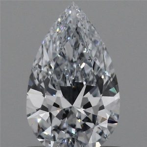 0.68 Carat Pear Cut Lab Diamond