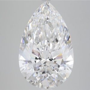 7.18 Carat Pear Cut Lab Diamond