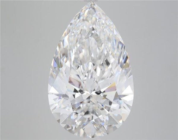 7.18 Carat Pear Cut Lab Diamond