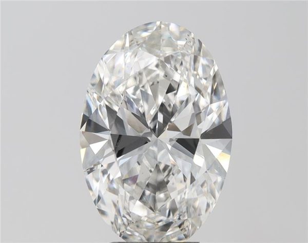 5.82 Carat Oval Cut Lab Diamond