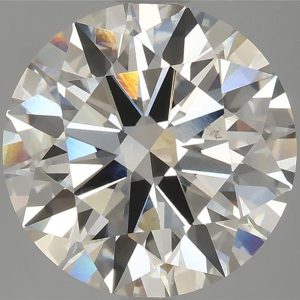 4.54 Carat Round Cut Lab Diamond