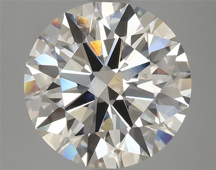 4.54 Carat Round Cut Lab Diamond