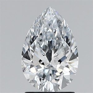 1.33 Carat Pear Cut Lab Diamond