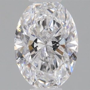 0.72 Carat Oval Cut Lab Diamond