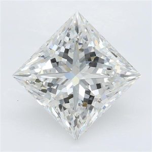 3.20 Carat Princess Cut Lab Diamond