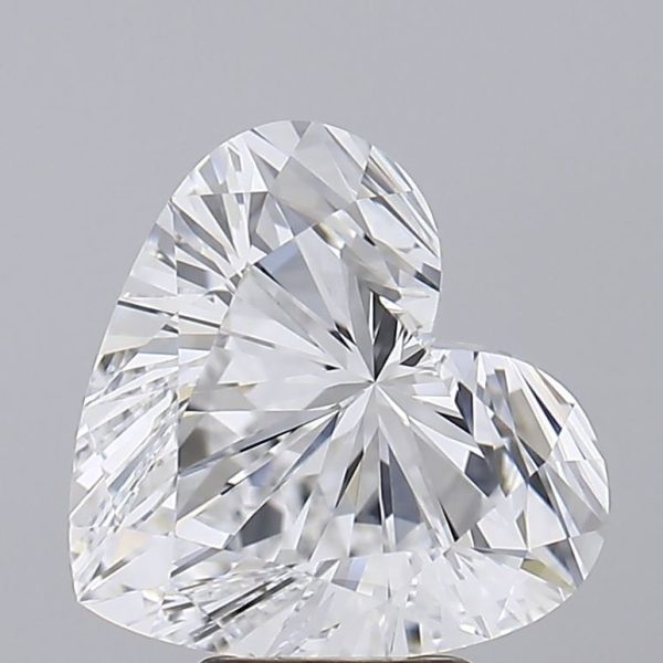 5.30 Carat Heart Cut Lab Diamond
