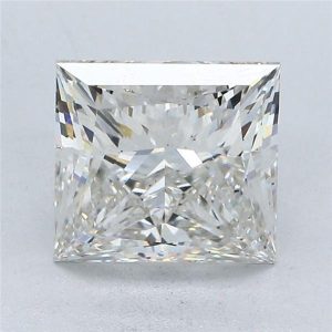 3.39 Carat Princess Cut Lab Diamond
