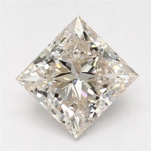 0.76 Carat Princess Cut Lab Diamond