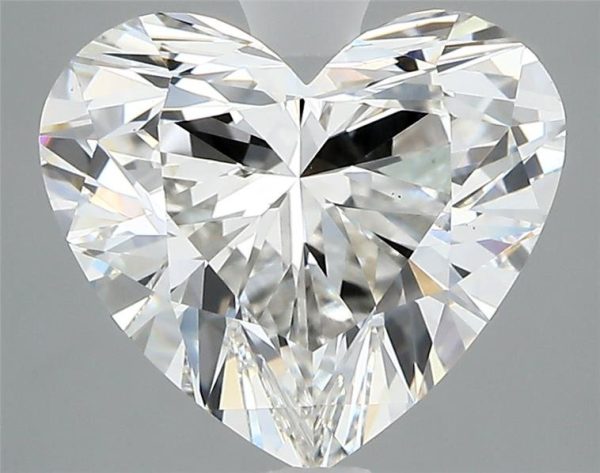 3.81 Carat Heart Cut Lab Diamond