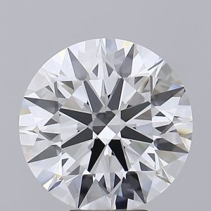 7.58 Carat Round Cut Lab Diamond