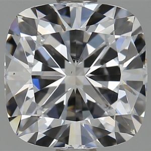 1.96 Carat Cushion Cut Lab Diamond