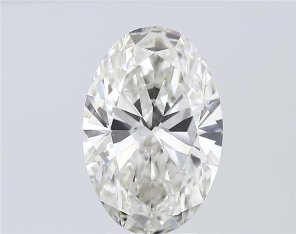 4.37 Carat Oval Cut Lab Diamond