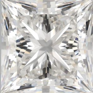 7.66 Carat Princess Cut Lab Diamond