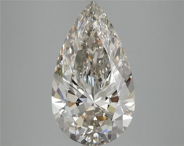 4.07 Carat Pear Cut Lab Diamond