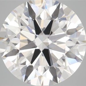 7.23 Carat Round Cut Lab Diamond